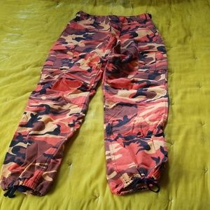 Orange Camo Pants